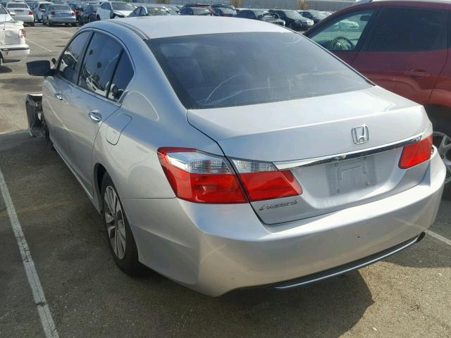 1HGCR2F33DA252133 - 2013 HONDA ACCORD LX GRAY photo 3