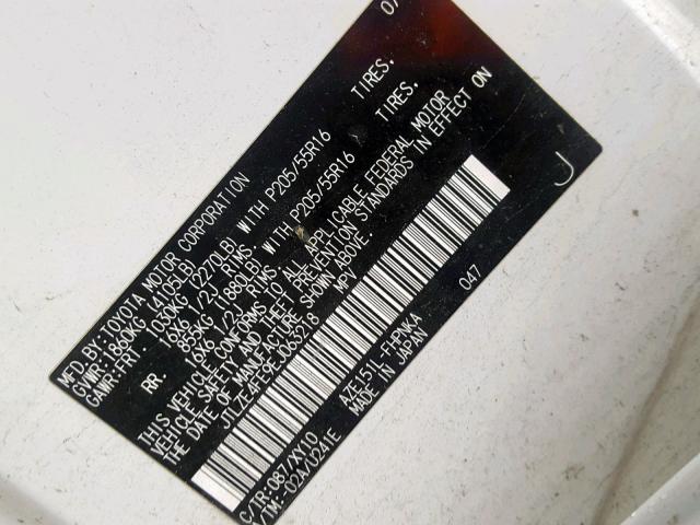 JTLZE4FE9EJ063218 - 2014 TOYOTA SCION XB 白色 照片 10