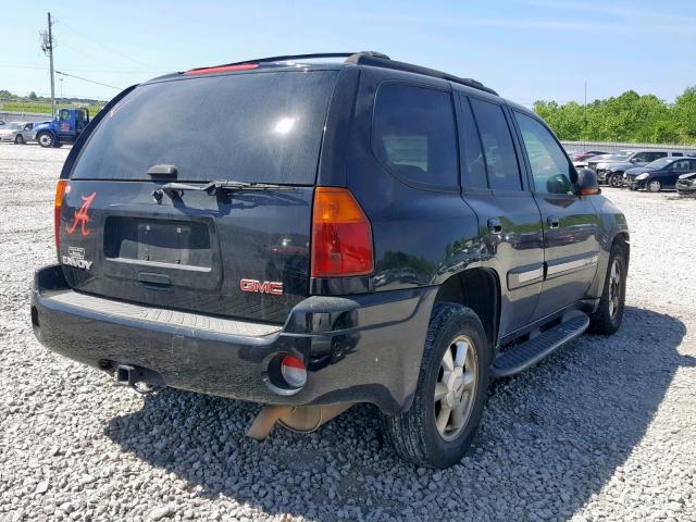 1GKDS13S432134117 - 2003 GMC ENVOY BLACK photo 4