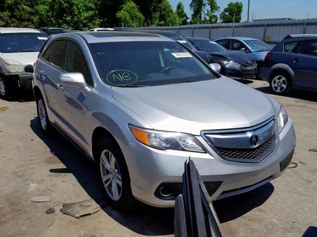 5J8TB4H39EL014998 - 2014 ACURA RDX SILVER photo 1