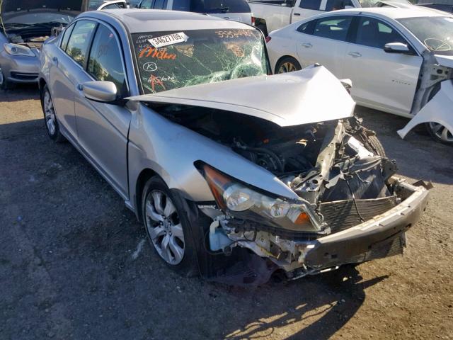 1HGCP26868A046182 - 2008 HONDA ACCORD EXL GRAY photo 1