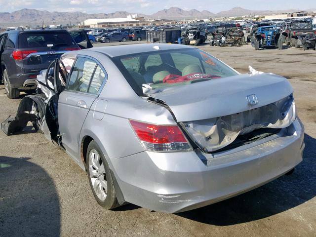 1HGCP26868A046182 - 2008 HONDA ACCORD EXL GRAY photo 3