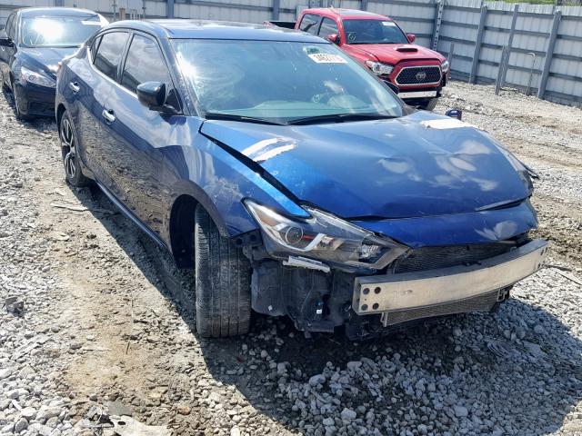 1N4AA6AP2GC381655 - 2016 NISSAN MAXIMA 3.5 BLUE photo 1