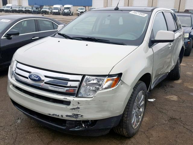 2FMDK49C87BA33557 - 2007 FORD EDGE SEL P SILVER photo 2