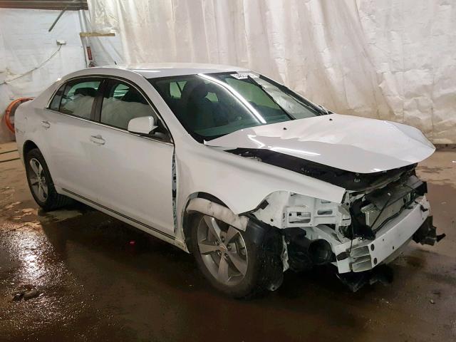 1G1ZC5E15BF212639 - 2011 CHEVROLET MALIBU 1LT WHITE photo 1