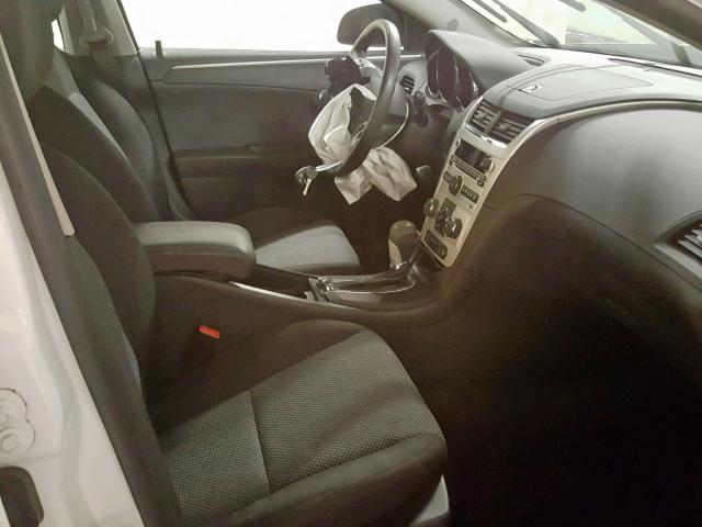 1G1ZC5E15BF212639 - 2011 CHEVROLET MALIBU 1LT WHITE photo 5