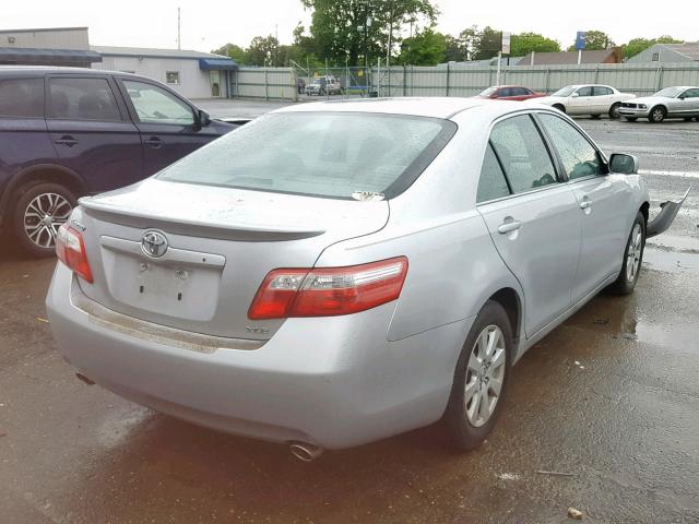 4T1BK46K37U023399 - 2007 TOYOTA CAMRY NEW SILVER photo 4