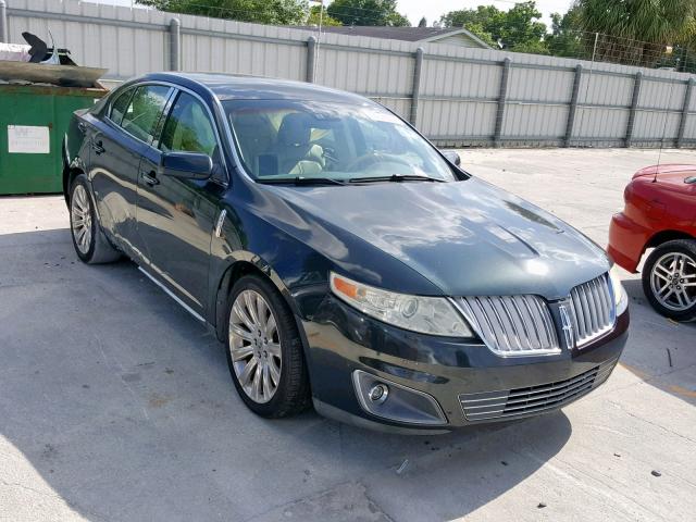 1LNHL9DR9AG602858 - 2010 LINCOLN MKS GREEN photo 1