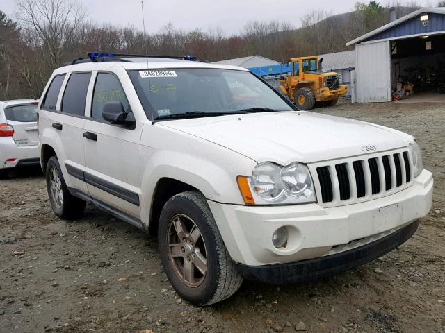 1J4GR48K45C520297 - 2005 JEEP GRAND CHER WHITE photo 1