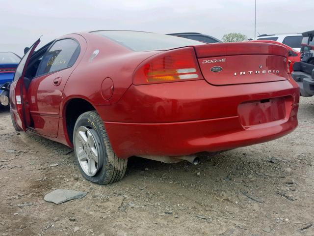 2B3HD56M94H602526 - 2004 DODGE INTREPID E RED photo 3