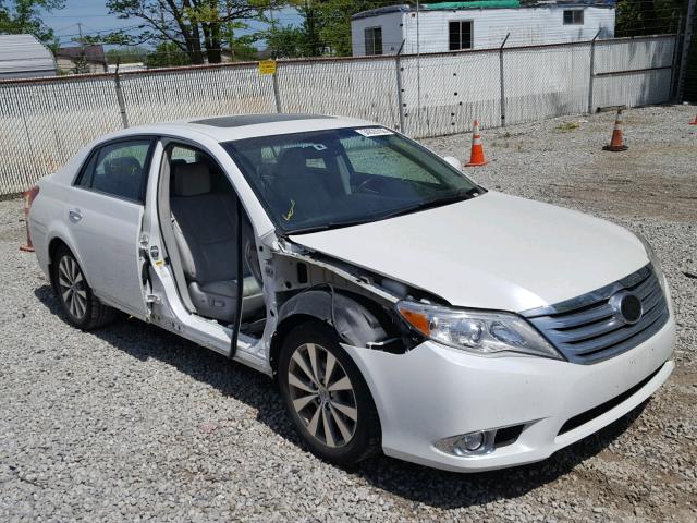 4T1BK3DB7BU395236 - 2011 TOYOTA AVALON BAS Қызыл фото 1