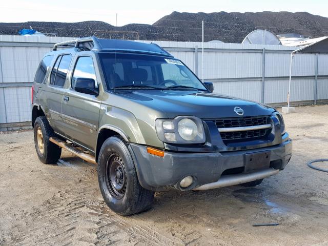 5N1ED28T73C678165 - 2003 NISSAN XTERRA XE GREEN photo 1