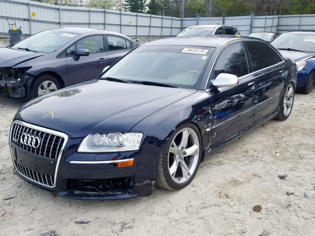 WAUMR44E96N024858 - 2006 AUDI A8 L W12 Q BLUE photo 2