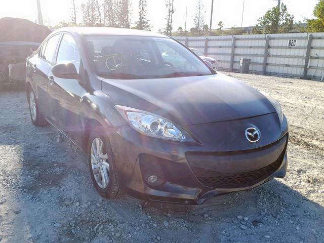 JM1BL1W8XC1688364 - 2012 MAZDA 3 I BLACK photo 1