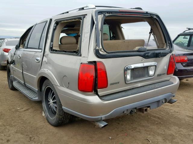 5LMFU28A7YLJ21716 - 2000 LINCOLN NAVIGATOR 棕色 照片 3