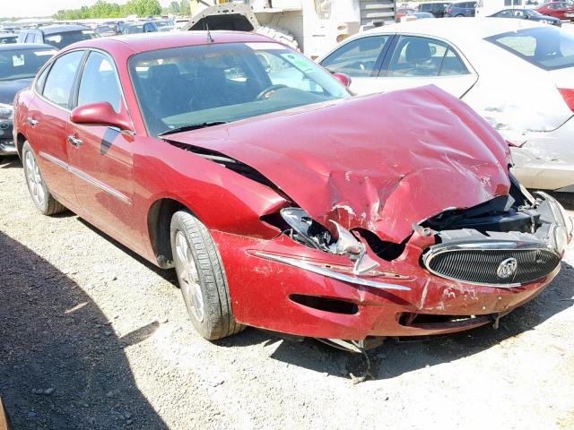 2G4WE567851180493 - 2005 BUICK LACROSSE C RED photo 1