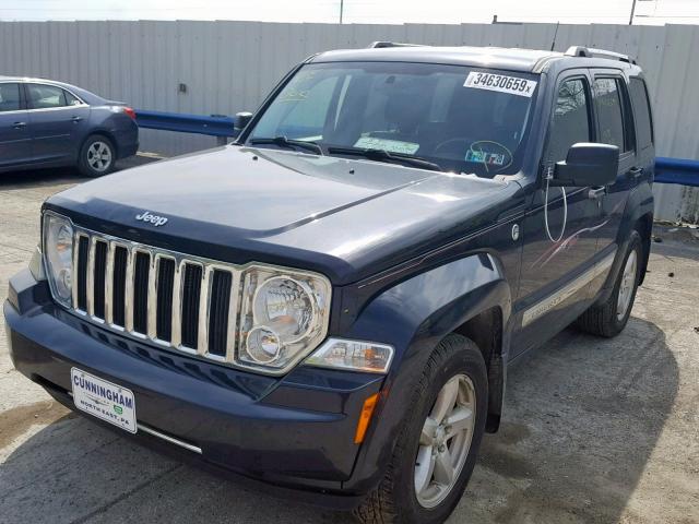 1J4PN5GK6BW542511 - 2011 JEEP LIBERTY LI BLUE photo 2