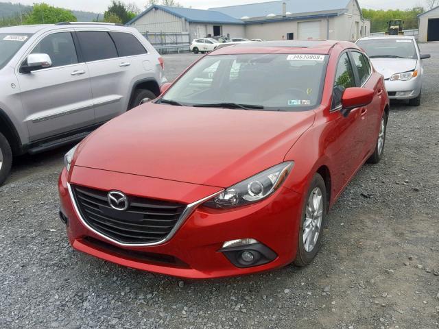 3MZBM1N77GM249876 - 2016 MAZDA 3 GRAND TO RED photo 2