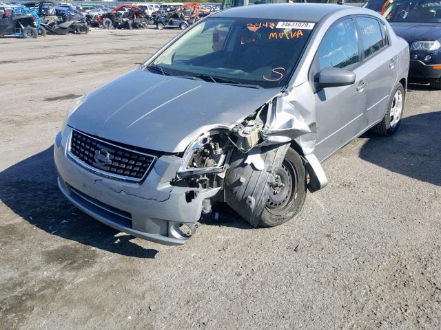 3N1AB61E58L751348 - 2008 NISSAN SENTRA 2.0 GRAY photo 2