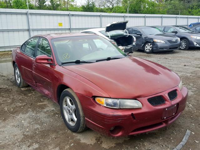 1G2WK52J42F130083 - 2002 PONTIAC GRAND PRIX 红色 照片 1