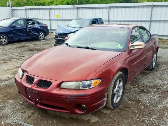 1G2WK52J42F130083 - 2002 PONTIAC GRAND PRIX 红色 照片 2