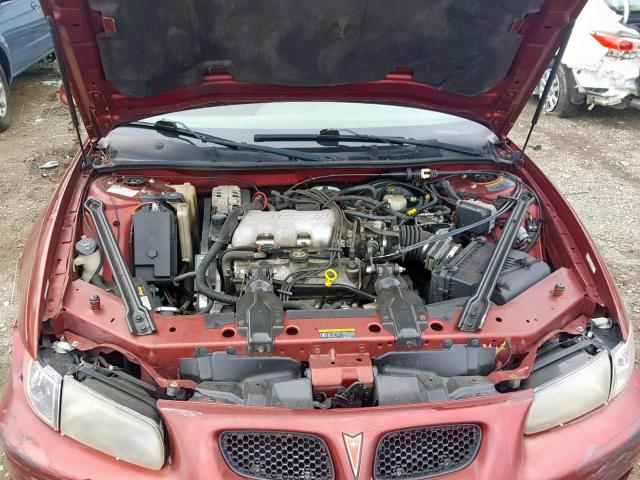 1G2WK52J42F130083 - 2002 PONTIAC GRAND PRIX 红色 照片 7