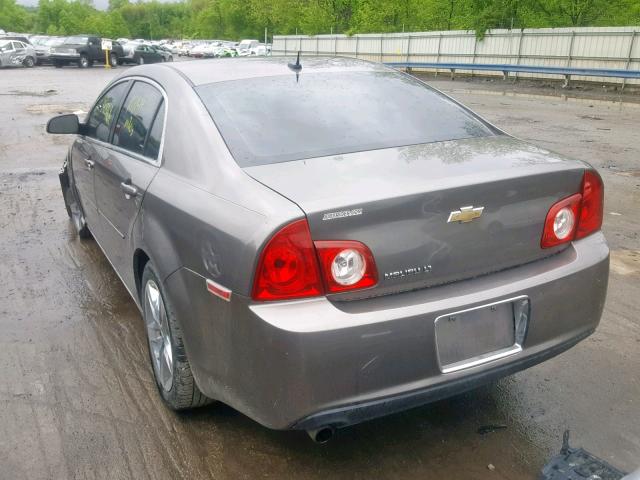 1G1ZC5EB3A4148216 - 2010 CHEVROLET MALIBU 1LT BROWN photo 3
