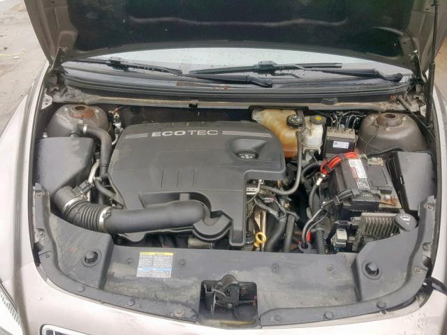 1G1ZC5EB3A4148216 - 2010 CHEVROLET MALIBU 1LT BROWN photo 7