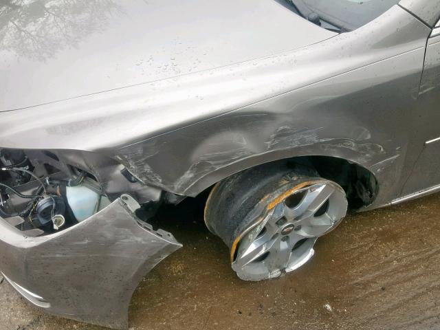 1G1ZC5EB3A4148216 - 2010 CHEVROLET MALIBU 1LT BROWN photo 9