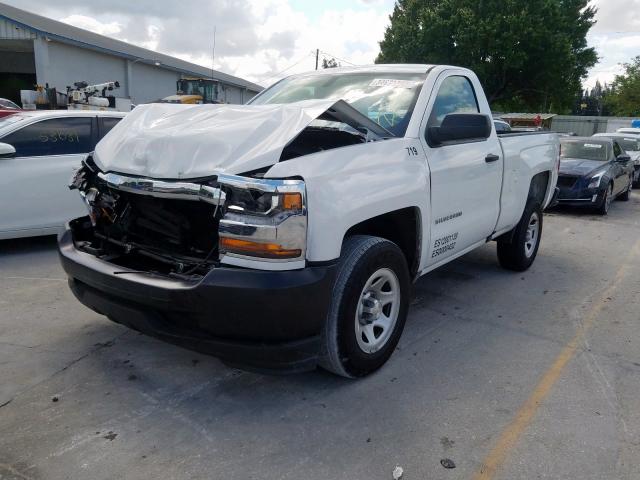 1GCNCNEH1JZ378737 - 2018 CHEVROLET SILVERADO C1500  photo 2