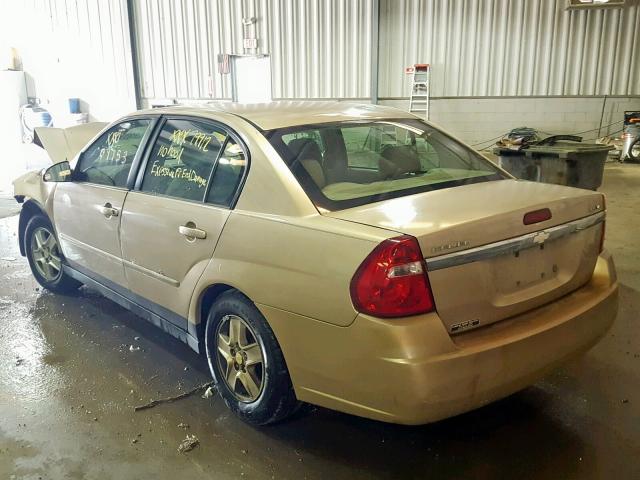 1G1ZT52884F109753 - 2004 CHEVROLET MALIBU LS TAN photo 3