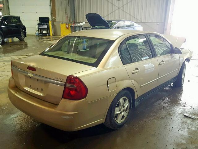 1G1ZT52884F109753 - 2004 CHEVROLET MALIBU LS TAN photo 4
