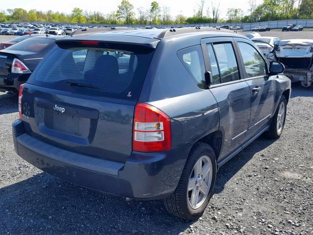 1J8FF47W88D713638 - 2008 JEEP COMPASS SP ლურჯი ფოტო 4