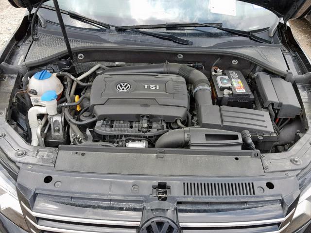 1VWAT7A38FC013533 - 2015 VOLKSWAGEN PASSAT S BLACK photo 7