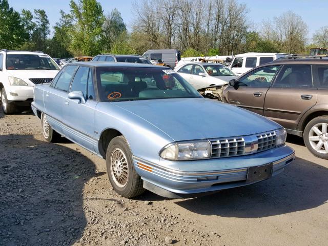 1G3CX53L4N4325519 - 1992 OLDSMOBILE 98 REGENCY BLUE photo 1