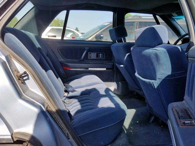 1G3CX53L4N4325519 - 1992 OLDSMOBILE 98 REGENCY BLUE photo 6