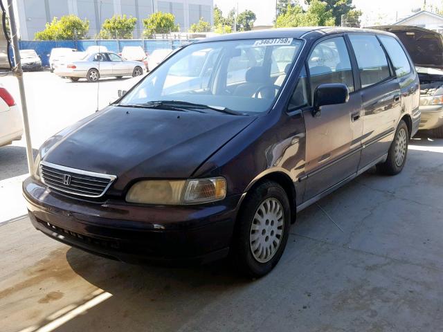 JHMRA1869VC000327 - 1997 HONDA ODYSSEY BA PURPLE photo 2