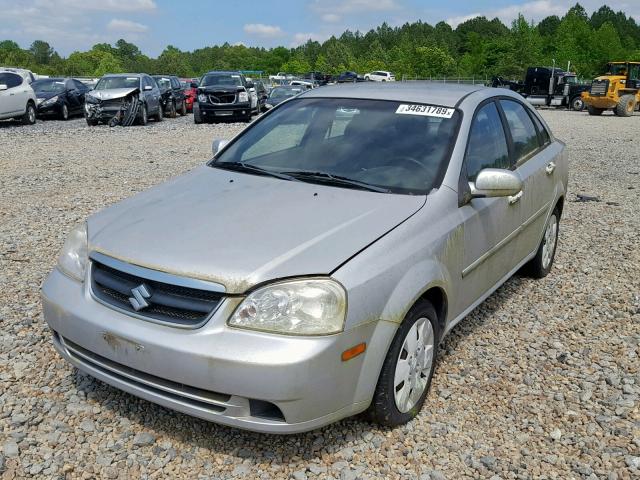 KL5JD56Z86K362091 - 2006 SUZUKI FORENZA SILVER photo 2