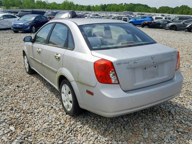 KL5JD56Z86K362091 - 2006 SUZUKI FORENZA SILVER photo 3