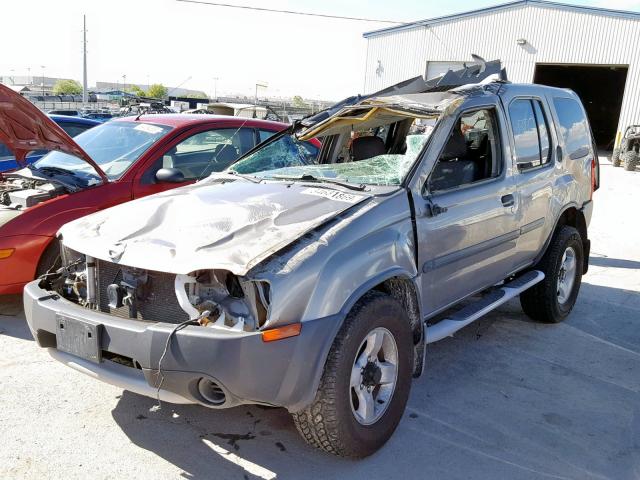 5N1ED28Y84C611569 - 2004 NISSAN XTERRA XE GRAY photo 2