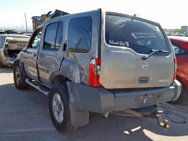 5N1ED28Y84C611569 - 2004 NISSAN XTERRA XE GRAY photo 3