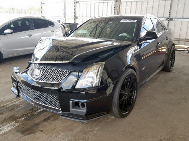 1G6DV5EP0E0112118 - 2014 CADILLAC CTS-V BLACK photo 2