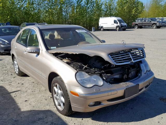 WDBRF84JX3F379600 - 2003 MERCEDES-BENZ C 320 4MAT TAN photo 1