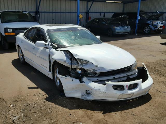 1G2WP52K8XF313567 - 1999 PONTIAC GRAND PRIX WHITE photo 1