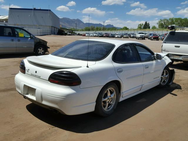 1G2WP52K8XF313567 - 1999 PONTIAC GRAND PRIX WHITE photo 4