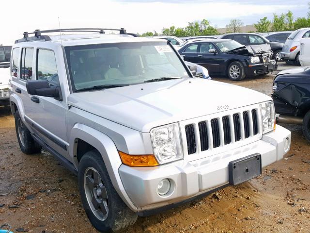 1J8HG48K66C207133 - 2006 JEEP COMMANDER 银色 照片 1