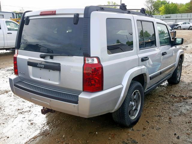 1J8HG48K66C207133 - 2006 JEEP COMMANDER 银色 照片 4