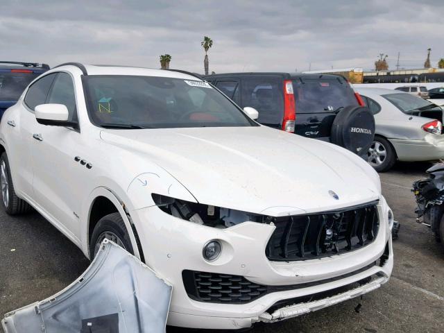 ZN661YUS6JX285750 - 2018 MASERATI LEVANTE S WHITE photo 1