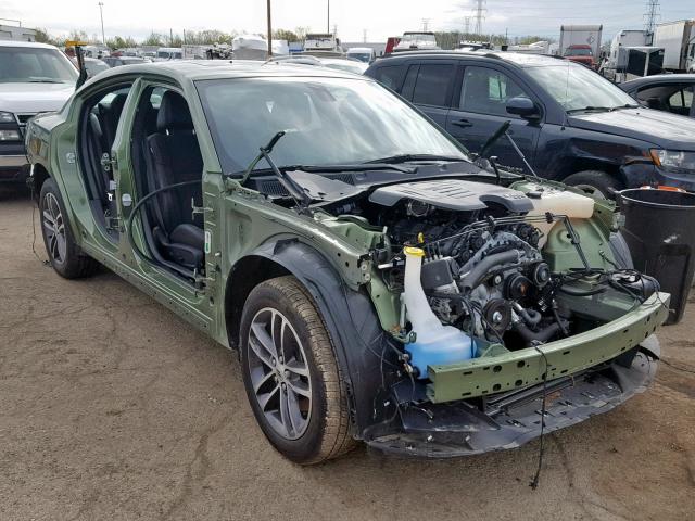 2C3CDXJG7JH285464 - 2018 DODGE CHARGER GT GREEN photo 1