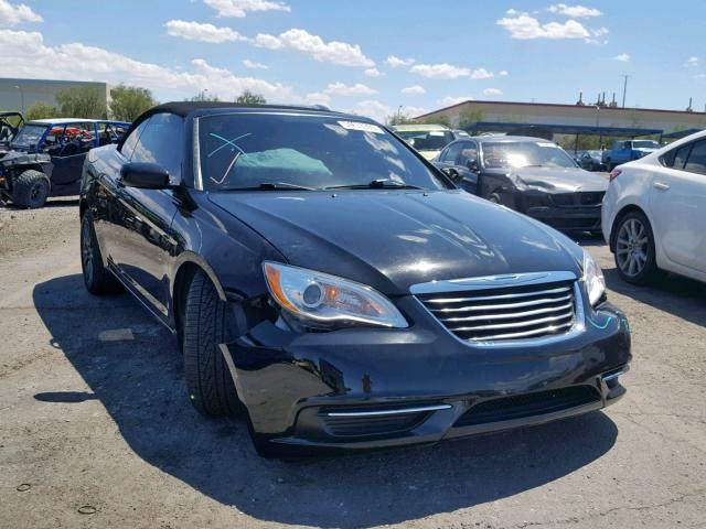 1C3BCBEBXEN146894 - 2014 CHRYSLER 200 TOURIN BLACK photo 1